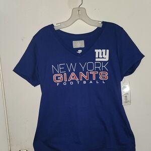 Blue New York Giants Football T-Shirt